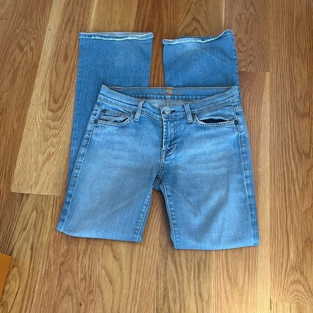 7 for all mankind flare jeans